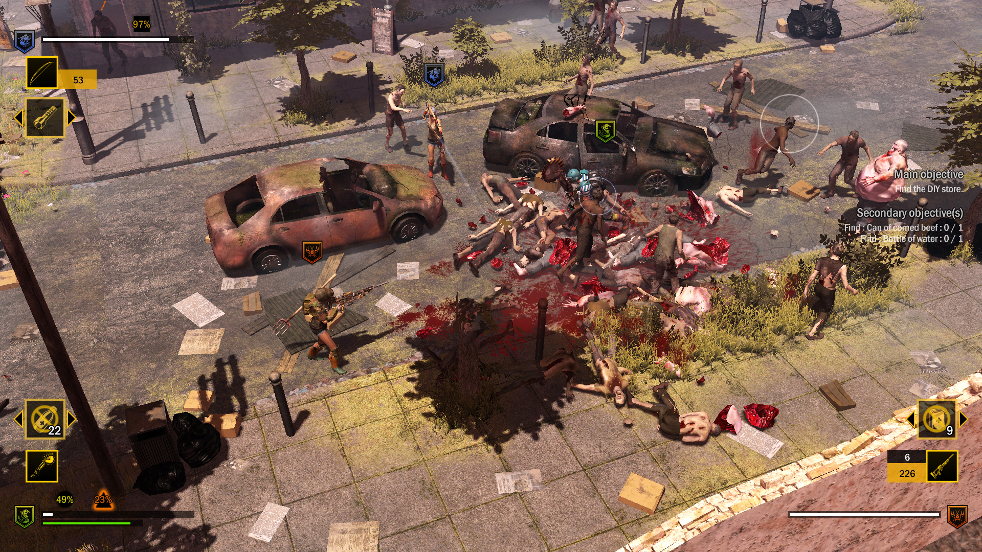 Faite gaffe à la horde of the dead