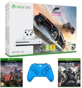 News : [Bon Plan] Xbox One S + 3 jeux + 1 manette bleue pour 329€
