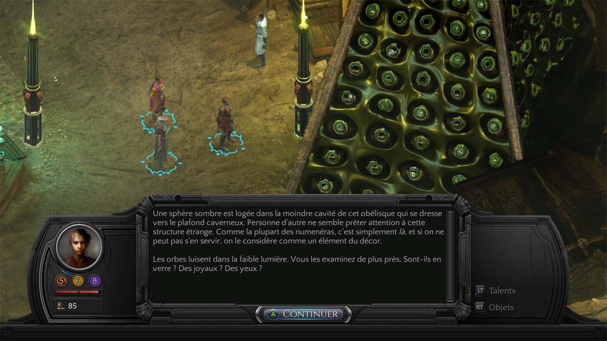 L'univers de Torment est d'une grande originalité