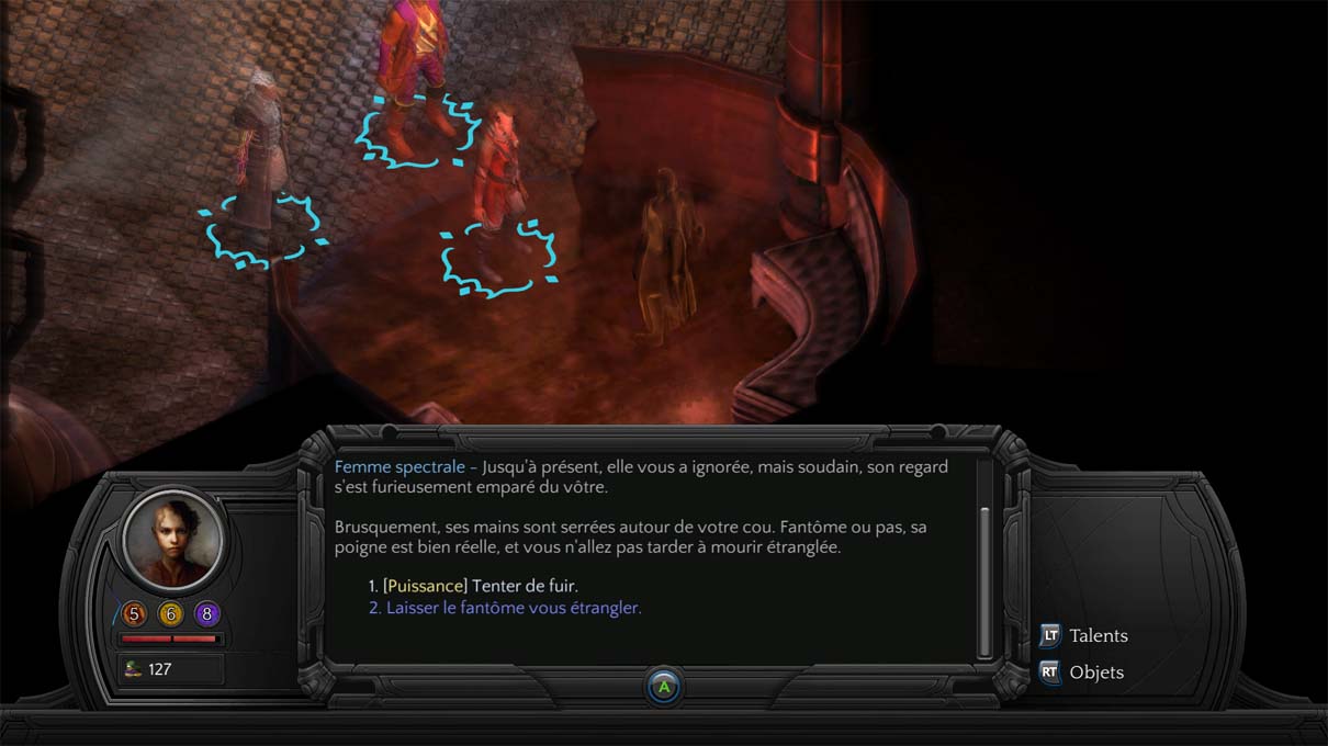 Mourir dans le jeu ouvre souvent de nouveaux embranchements narratifs