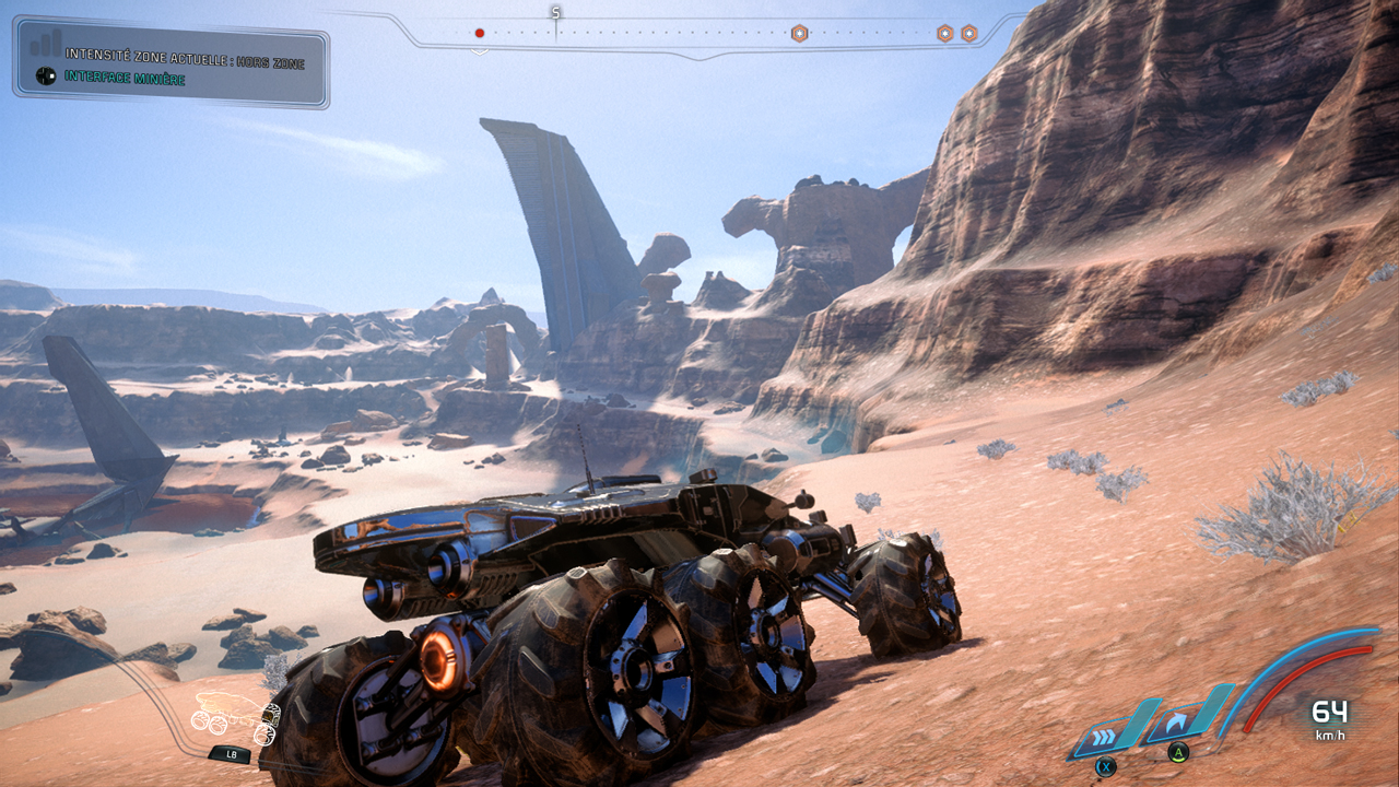 Le Nomad est infiniment plus agréable à conduire que le Mako en son temps