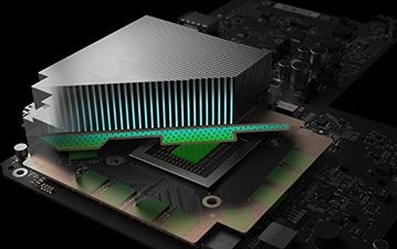 Chambres à vapeur pour le refroidissement de la Scorpio