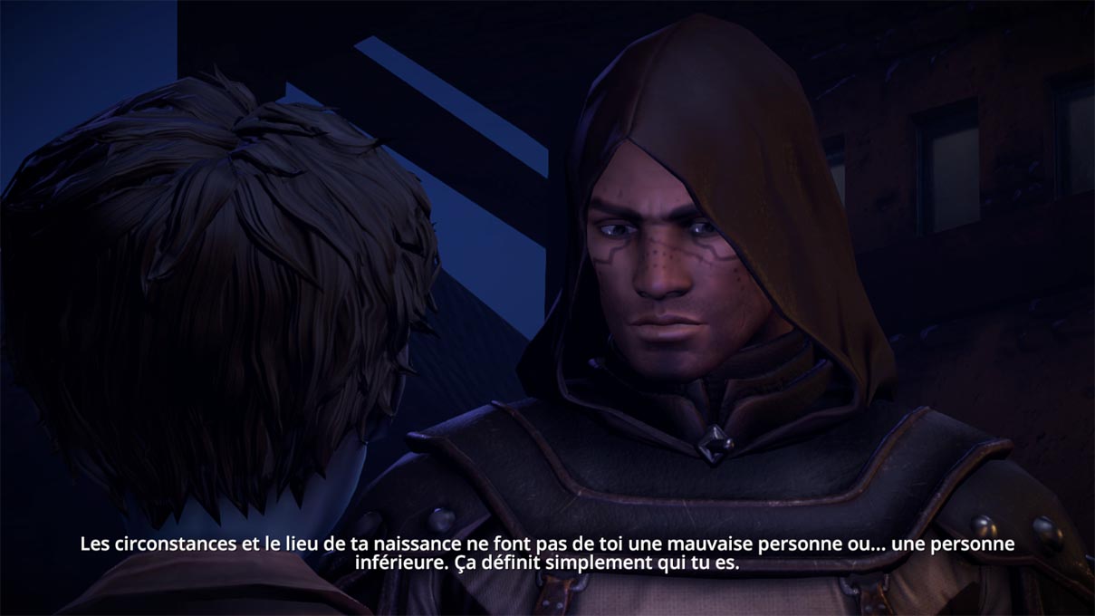 Le problème du racisme reste un des thèmes fort de Dreamfall