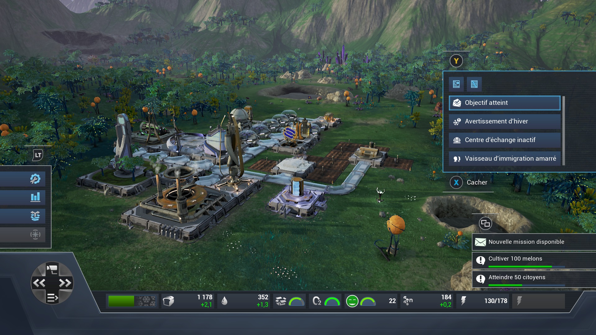 L'interface prend beaucoup de place !