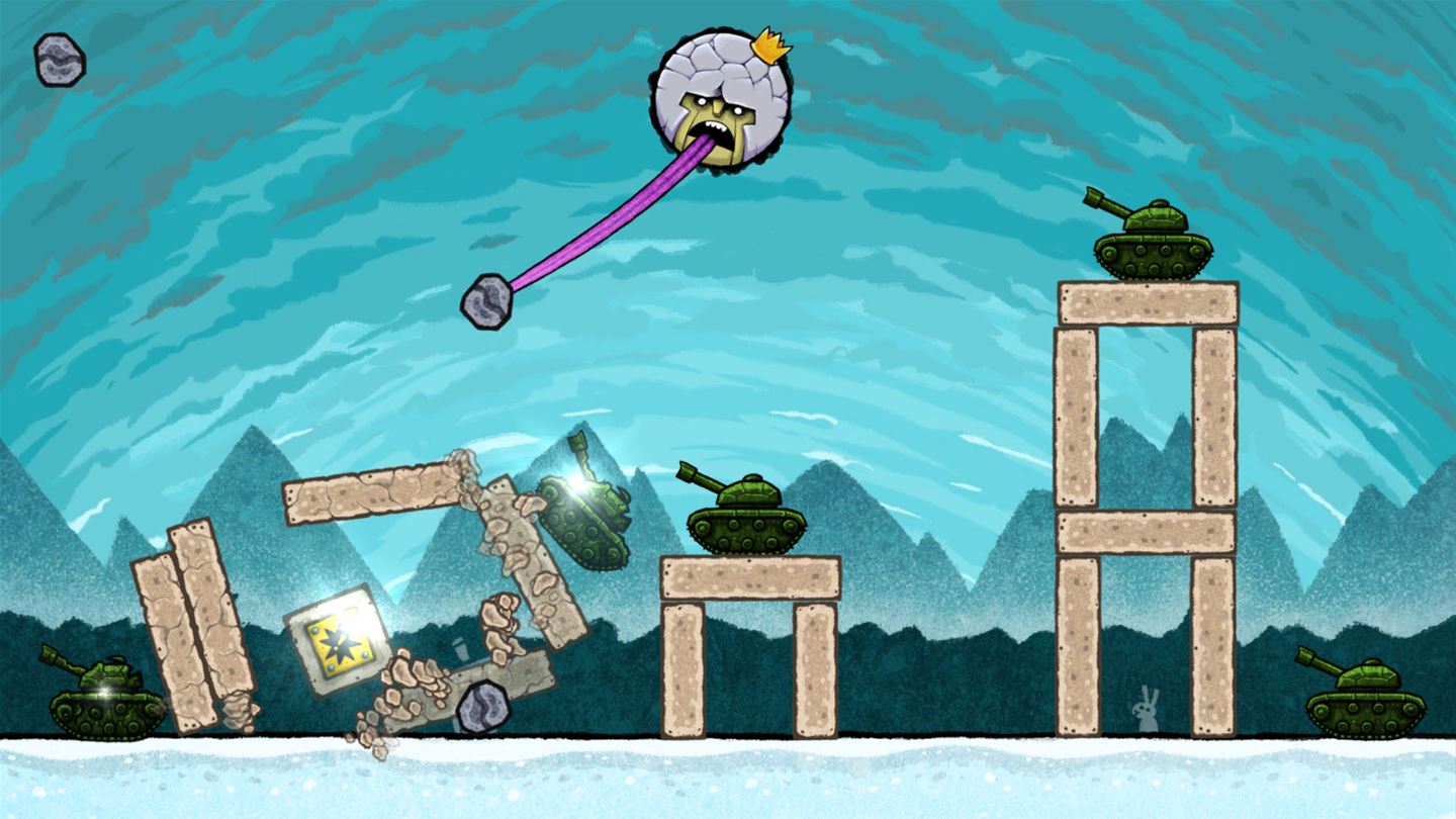 Cailloux vs tanks !