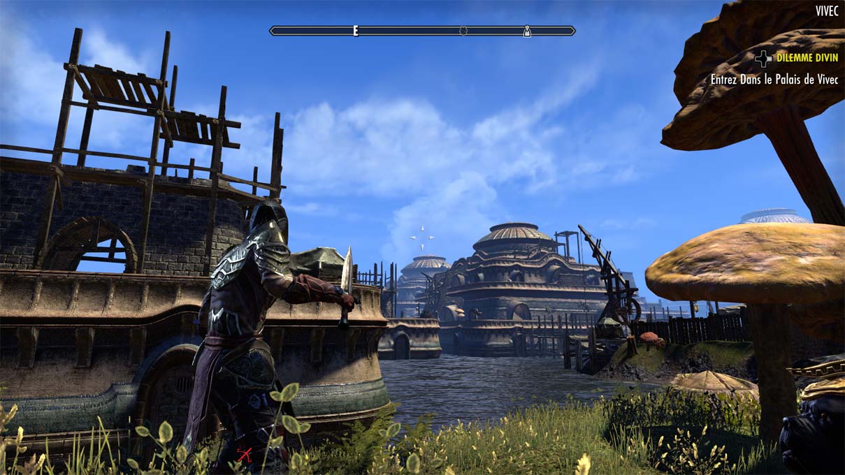 Un Vivec en pleine construction mais menacée de destruction