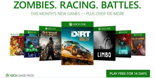 Xbox Live Game Pass : 7 nouveaux jeux, dont DiRT Rally, intègrent le catalogue le 1er août