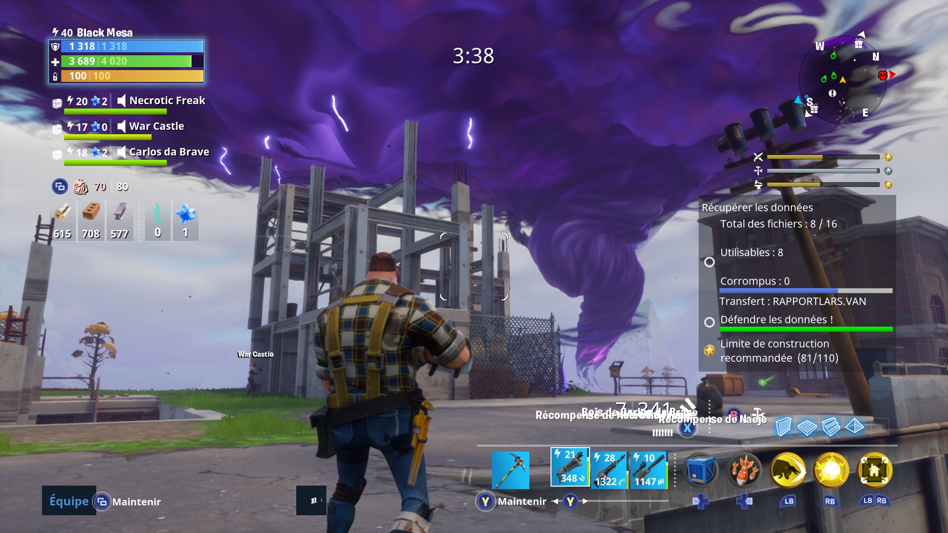 Le jeu est parfois impressionnant