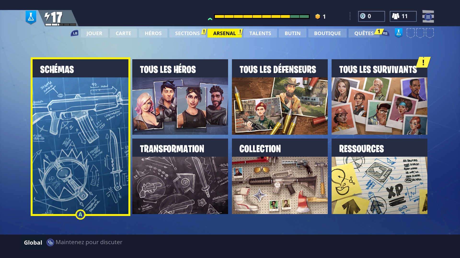 Le menu principal est vraiment mal foutu !