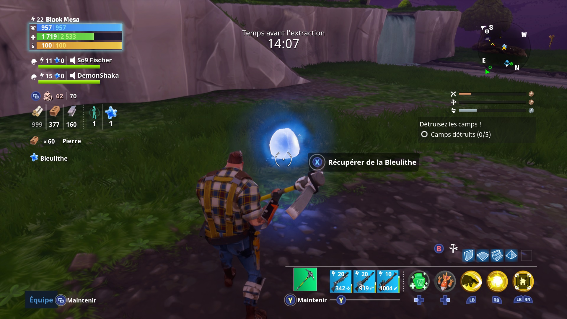 La fameuse bleulithe !