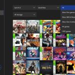 Les jeux optimisés Xbox One X, HDR ou 4K en filtre sur le prochain dashboard
