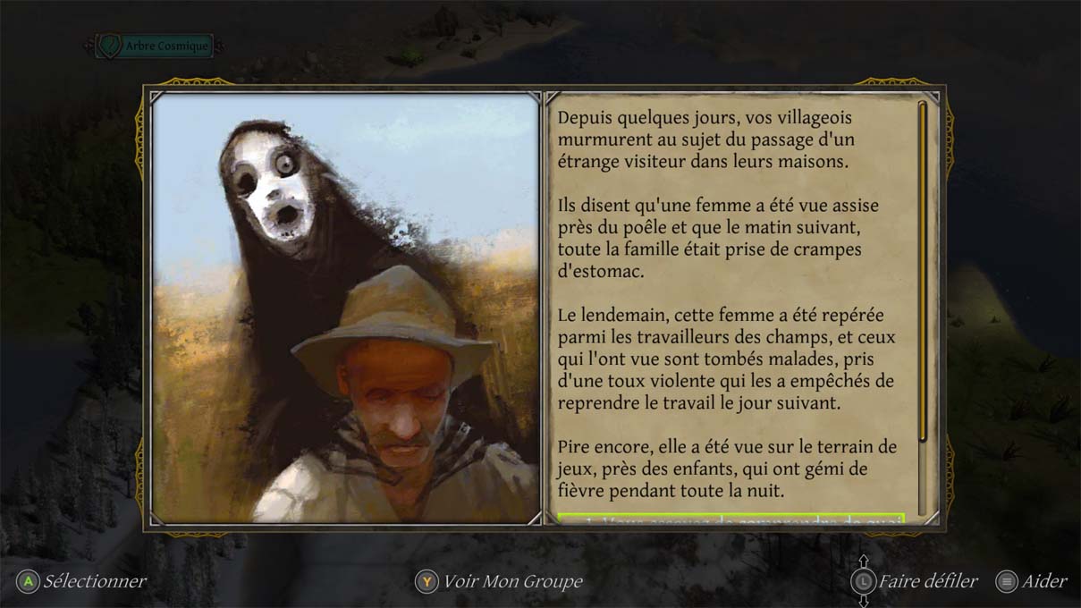 Les évènements sont très nombreux mais très mals traduits...