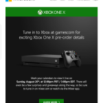 Les précommandes Xbox One X commencent dès dimanche