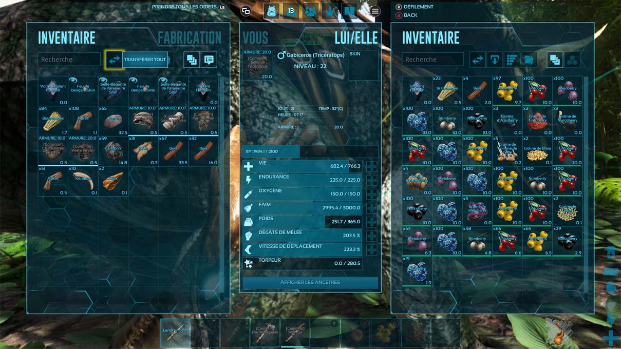 L'interface est une horreur sans nom
