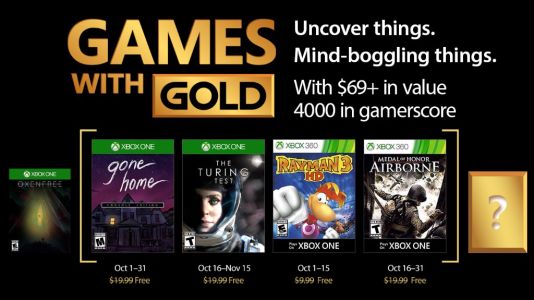 News : Xbox Live : les jeux gratuits Xbox One et Xbox 360 d’octobre 2017