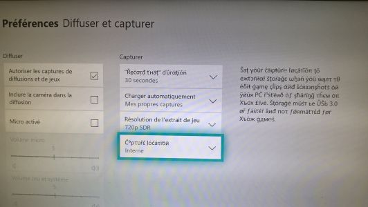 News : La capture vidéo sur Xbox One passe en 1080p, prise en charge des disques durs externes (membres Preview)