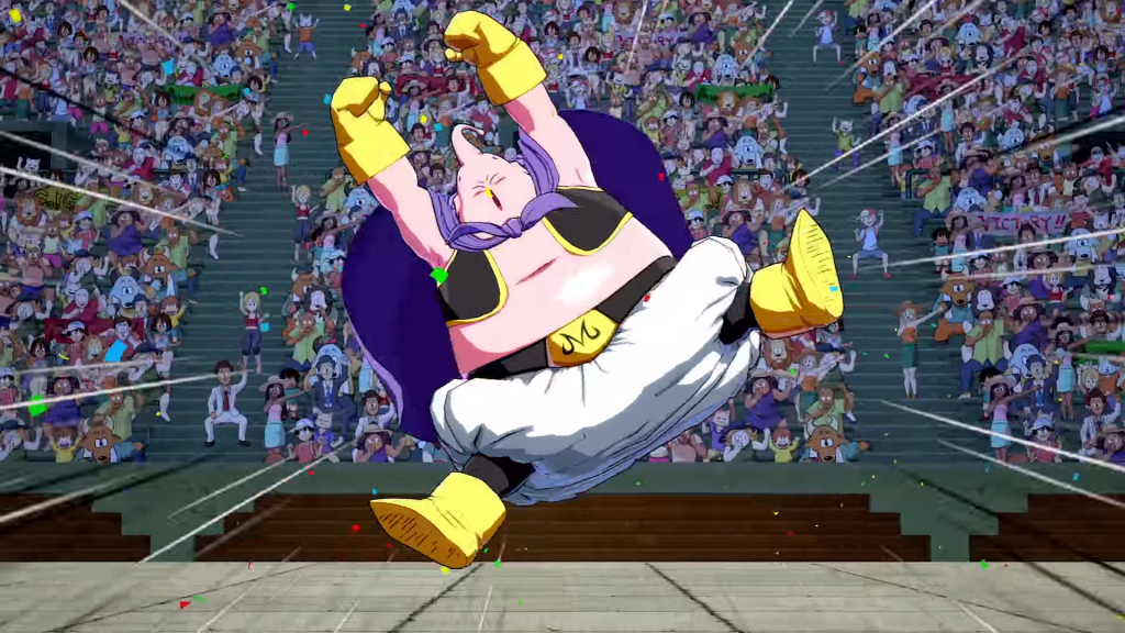 Dragon Ball Fighter Z : Majin Buu se gonfle en vidéo !