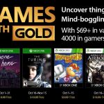 Games with Gold octobre 2017 : Les premiers jeux Xbox gratuits sont disponibles