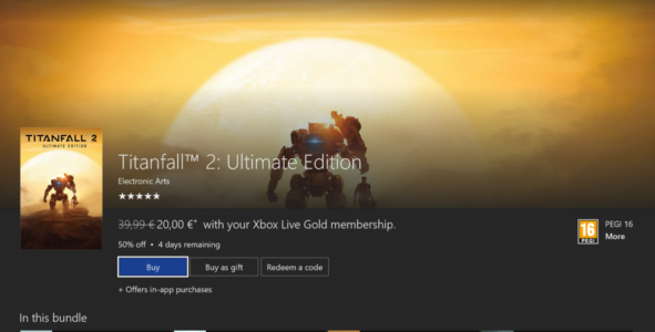 News : Acheter un jeu en cadeau pour un ami est possible sur Xbox One Insider