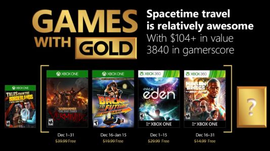 News : Xbox Live Games with Gold : les jeux du mois de décembre 2017