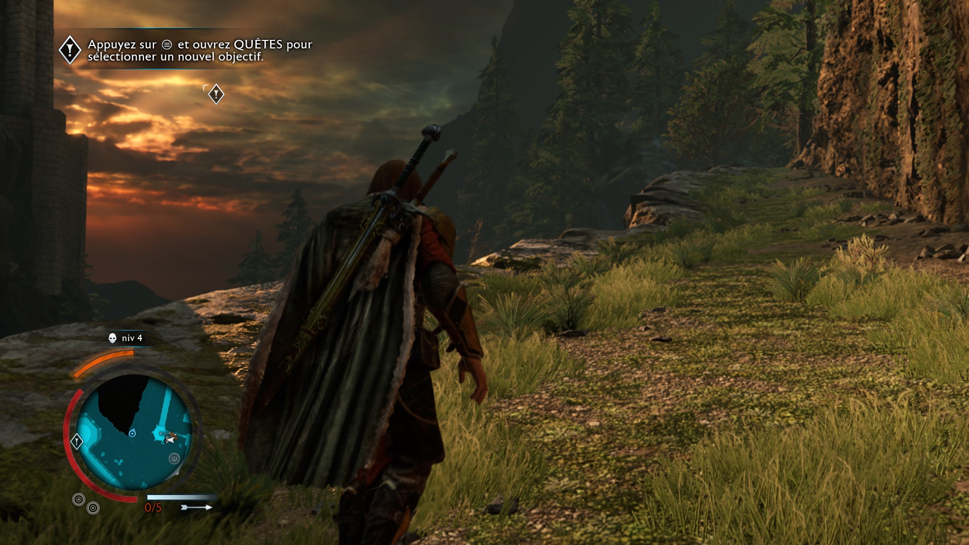 Regardez bien cette texture au sol...