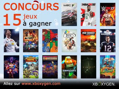 News : Concours ! 15 jeux Xbox One à gagner, Noël avant l’heure !