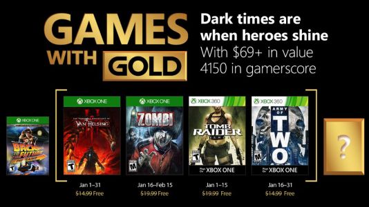 News : Xbox Live : les jeux gratuits Xbox One et Xbox 360 de janvier 2018