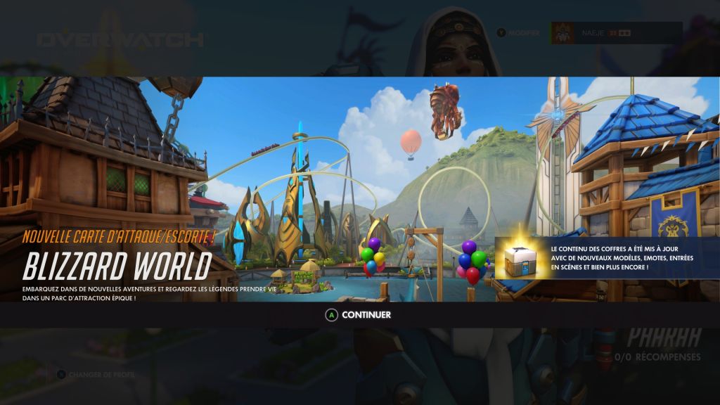 Overwatch : nouvelle carte « Blizzard World » et nouveaux skins disponibles