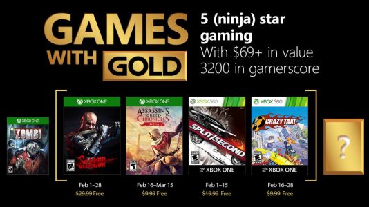 News : Xbox Live : les jeux gratuits Xbox One et Xbox 360 de février 2018