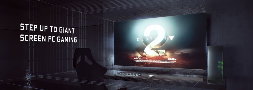 CES 2018 : l’écran 65 pouces Nvidia 4K HDR G-Sync avec Shield intégrée !