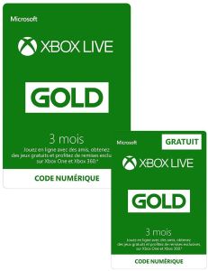 News : [Bon Plan] 3 mois Xbox Live Gold + 3 mois Gratuits pour 19,99€