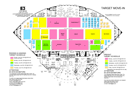 News : [MaJ] E3 2018 : les plans provisoires montrent un petit stand Xbox