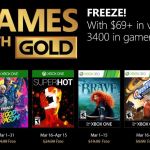 Xbox Live Games with Gold mars 2018 : la 2ème vague de jeux gratuits est disponible