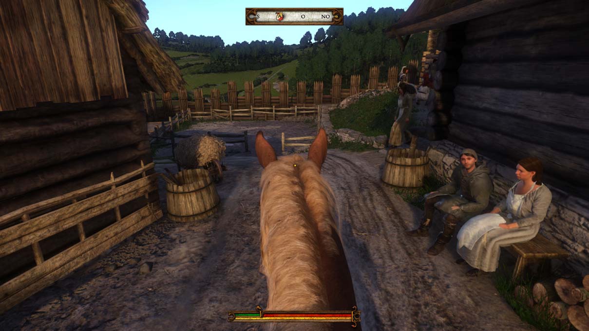Le cheval est un animal peu maniable... surtout dans Kingdom Come