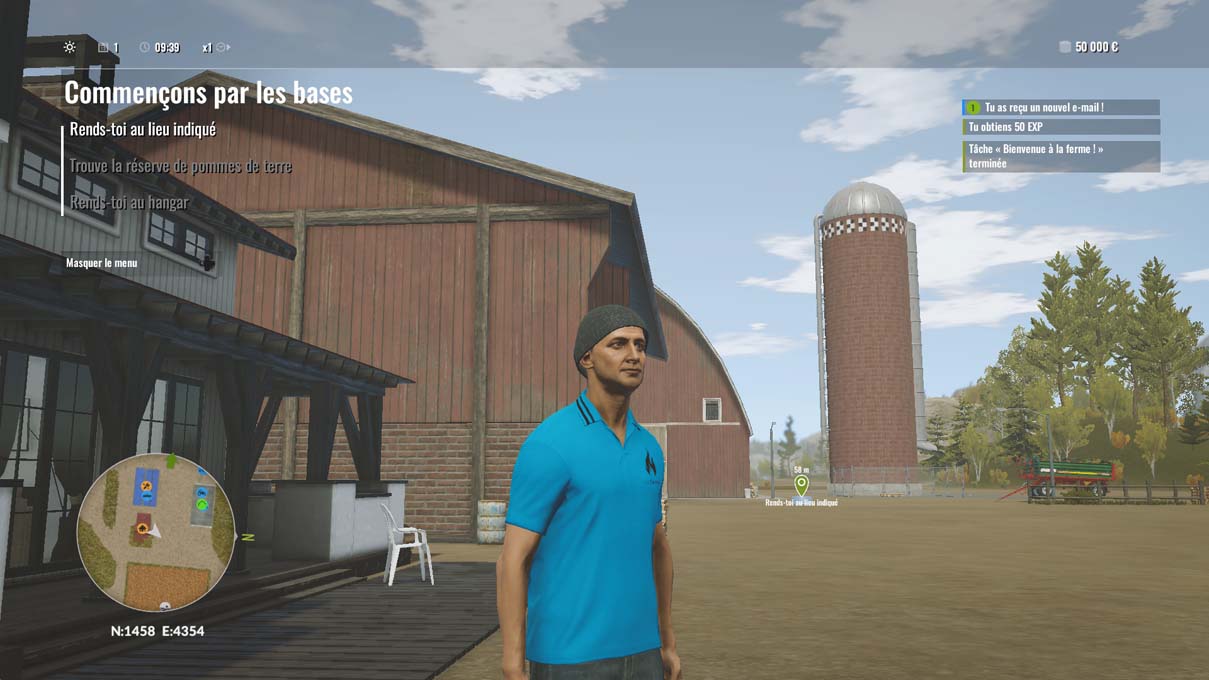 Un agriculteur blanc et mâle et c'est tout.
