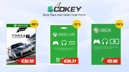 News : [Sponsorisé] Forza Motorsport 7 à 30,55€ et abonnement Xbox Live à 38,31€