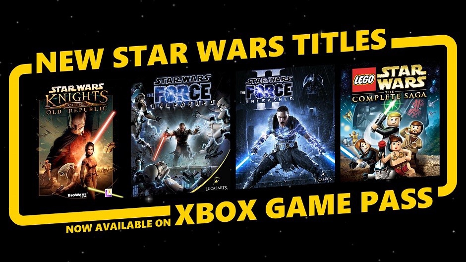 Xbox Game Pass juin 2018 : des jeux supplémentaires annoncés avec du Star Wars à gogo