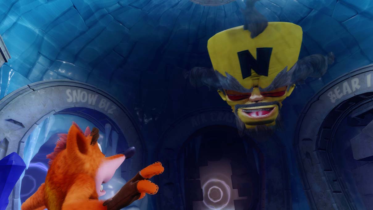 Le docteur Nefarious, adversaire attitré de Crash