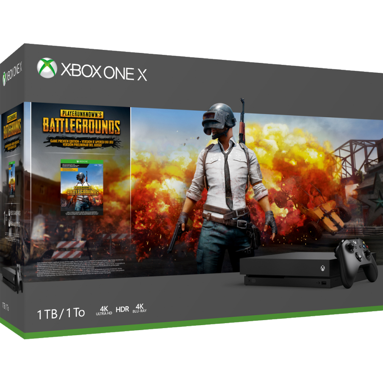 Pack Xbox One X : officiellement annoncé avec le jeu PUBG