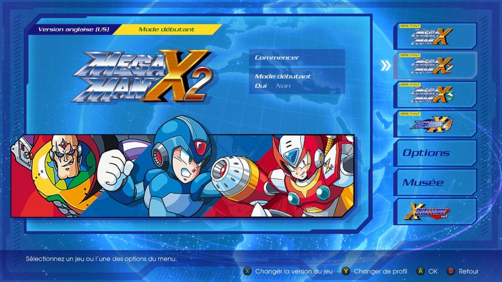 Test – Megaman X Legacy Collection