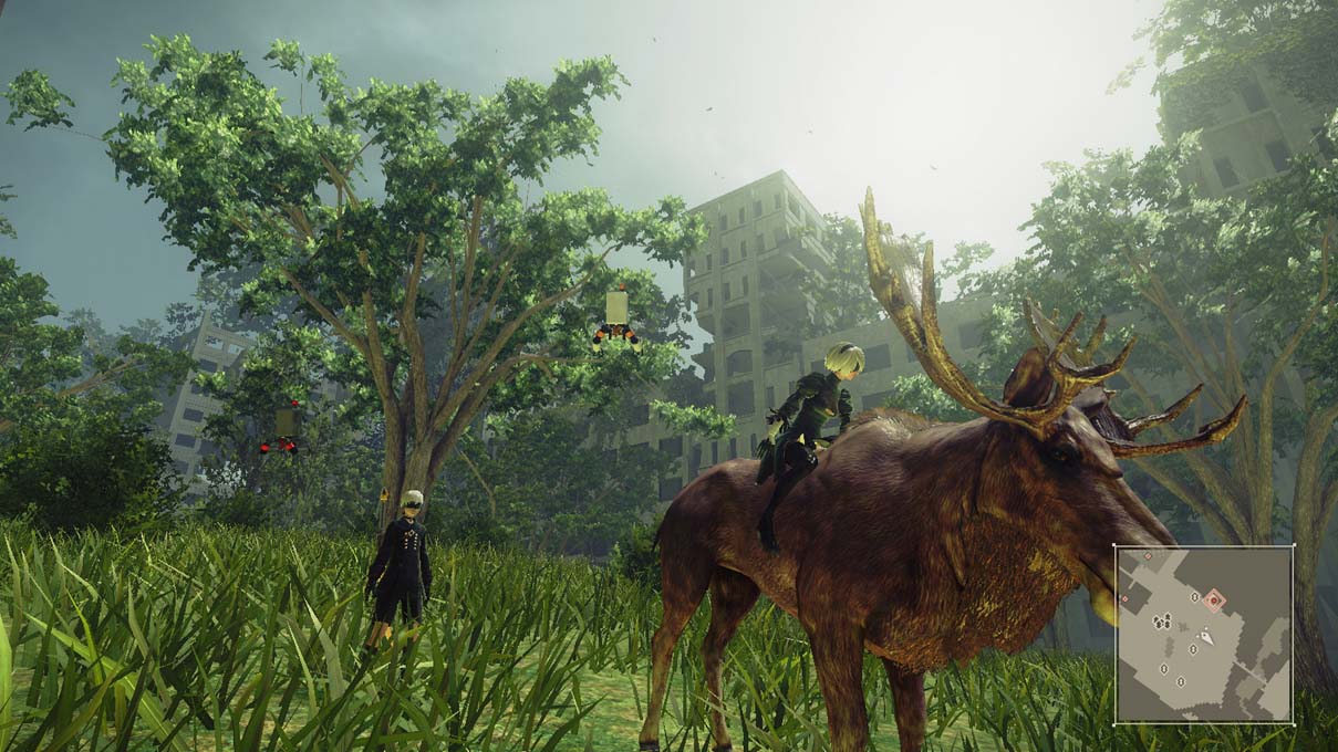 Le petit côté buccolique de NieR:Automata