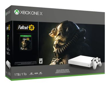 News : Une édition spéciale Xbox One X blanche avec Fallout 76 est annoncée