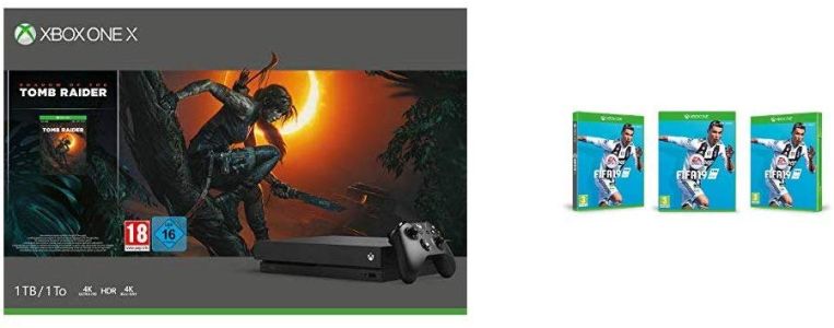 News : [Super Plan] Pack Xbox One X + Shadow of The Tomb Raider + Fifa 19 à 449€ !