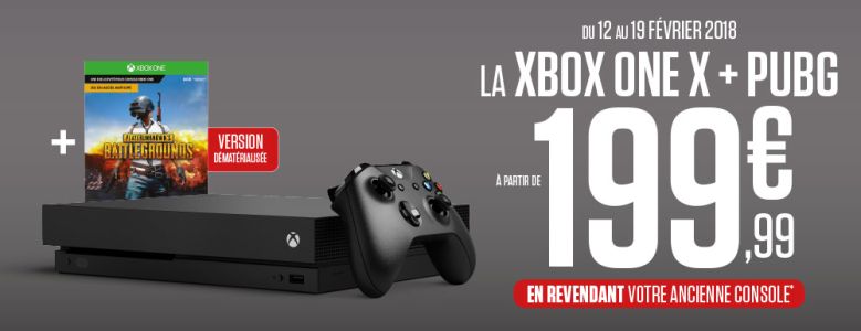 News : Les offres de reprise Micromania pour acheter la Xbox One X