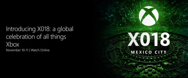 News : X018 : l’événement Xbox est de retour en novembre avec des surprises !