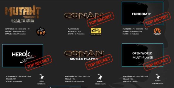 News : Funcom développe un nouveau jeu multijoueur Open Wolrd sur Xbox One et PS4