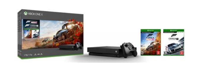 News : [Super Plan] Xbox One X + 2 jeux Forza + manette Elite + 1 mois Game Pass pour 499€