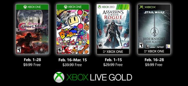 News : Games With Gold : les 2 premiers jeux gratuits du mois de février à télécharger
