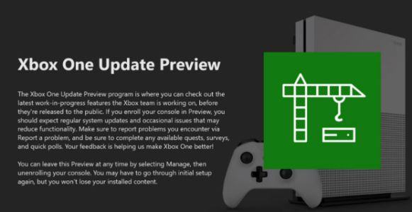 News : Build 1904 : une nouvelle mise à jour Preview Alpha pour Xbox One