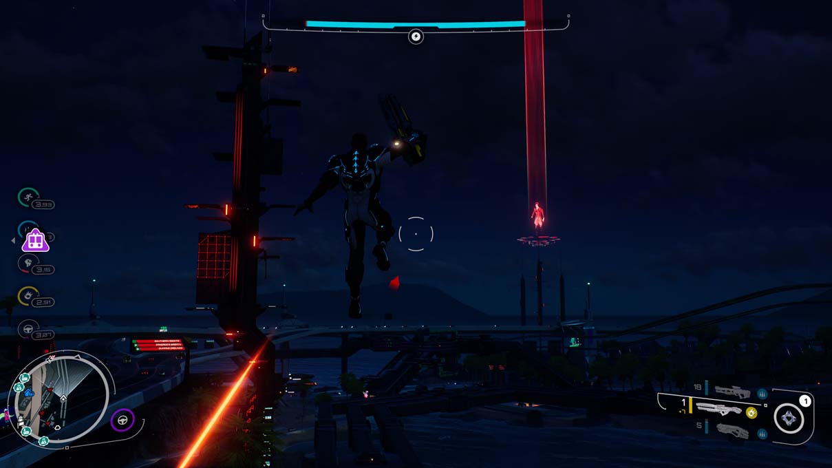 Sauter est ce que l'on fait de mieux dans Crackdown !